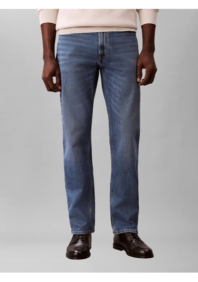Calvin Klein Slım Straıght Dıggor, 3yf, 30, 32 Mavi Erkek Kot Pantolon