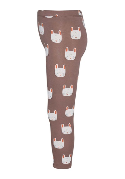 Lovetti Kız Çocuk Sleepy Bunny Desen Tayt 1373 Çok Renkli