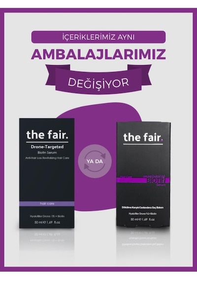 The Fair Nem Destekli Dökülme Karşıtı Vegan Saç Bakım Seti