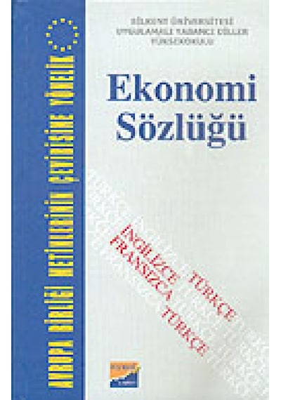 Ekonomi Sözlüğü- Siyasal Kitabevi