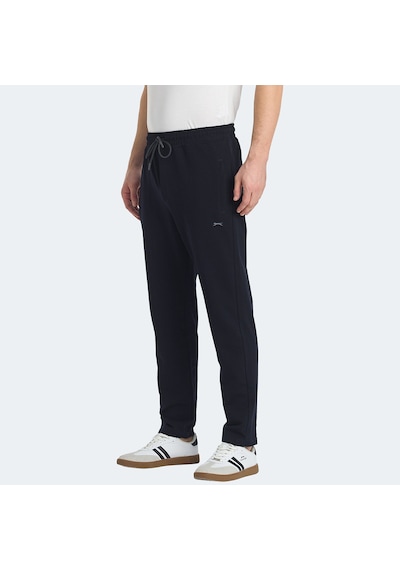 Slazenger NATASA Erkek Fermuar Cepli Lacivert Eşofman Altı
