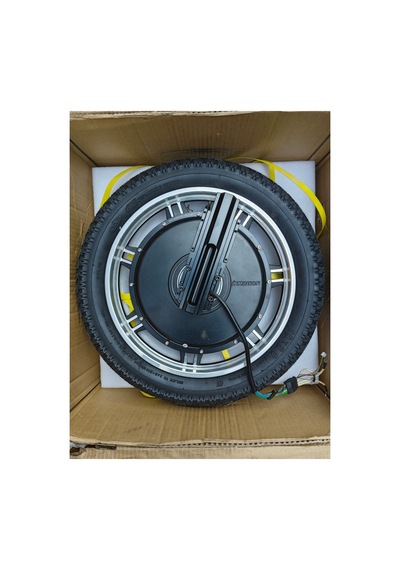 İnmotion 72 Volt 18 İnç Jantlı Hub Motor 18x3.0 Lastik Tek Teker İçin Füme