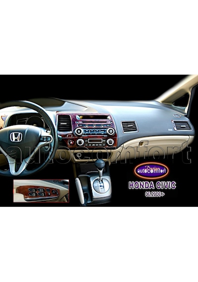 Honda Civic Konsol/Maun Kaplama 2006+ 17.Prç (522070530)