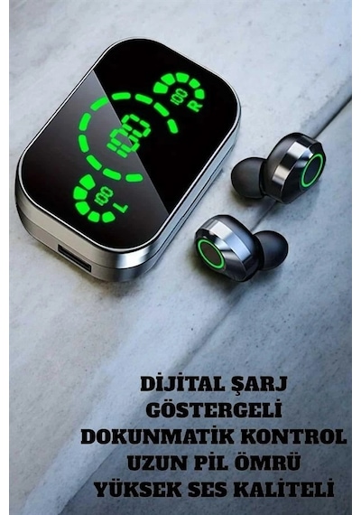 Bluetooth Kulaklık Mikrofonlu Dokunmatik Kontrol Anc Özelliği Renkli