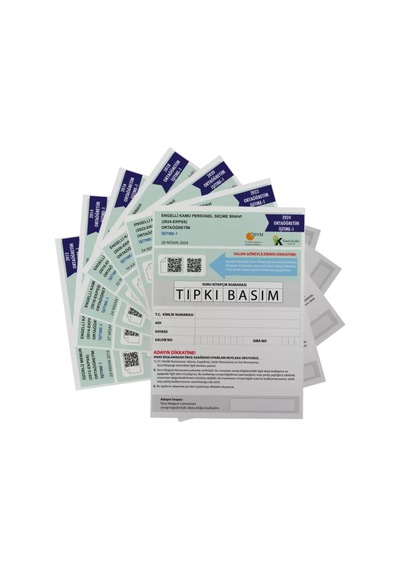 2026 EKPSS Ortaöğretim İşitme-1 ÖSYM Çıkmış Soru Tıpkı Basım Soru Kitapçıkları 7li TG Deneme Paketi