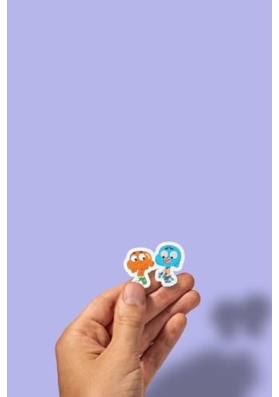 Gumball Sticker Paketi/bullet Journal Defter Çıkartma Ajanda Laptop Etiket Abanoz