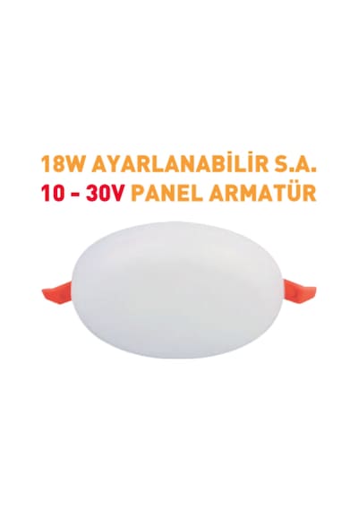 18w Marin Ayarlanabilir 10-30 Volt Günışığı Panel Armatür