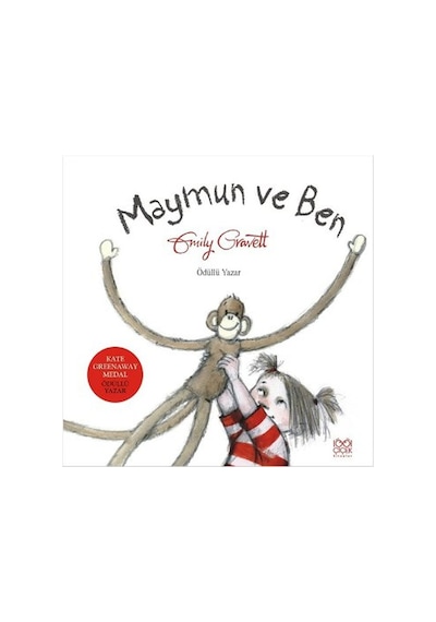 Maymun ve Ben - Emily Gravett - 1001 Çiçek