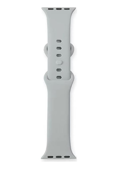 Zore Watch 7 41mm Uyumlu Krd-131 Silikon Kordon Strap Kayış-açık Yeşil