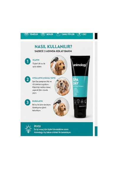 Animology Spa Day Shampoo Köpek Şampuanı 250 ML