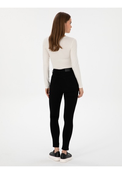 Pierre Cardin Kadın Siyah Pantolon Jean 50317996-vr046 Siyah
