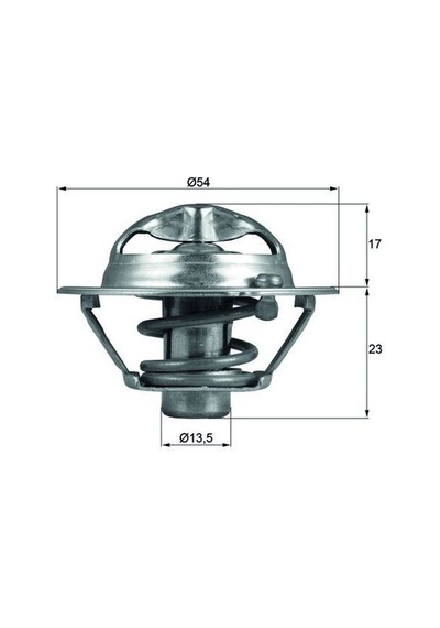 Termostat - Dacia Jogger - Mahle-tx11882d