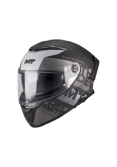 Kask Mt Thunder 4 Sv Waves B2 Mat Çok Renkli