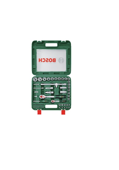 Bosch 1/4" + 1/2" Cırcır Anahtar Seti 60 Parça