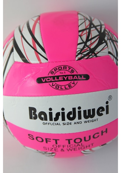 BST Voleybol Topu Sert Zemin Voleybol Topu Beyaz - Pembe