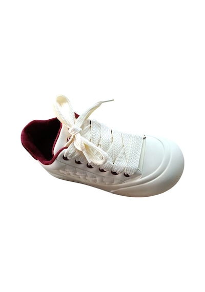 Guja 26k426-1 Kadın Kalın Taban Sneaker Ayakkabı Bej - Bordo Siyah