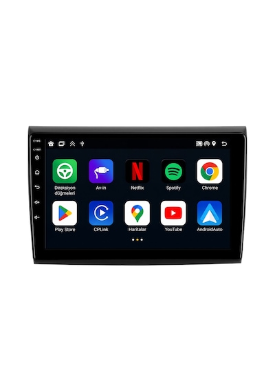 Fiat Bravo 2008-2013 Android Multimedya Carplay Android Auto Navigasyon 10gb Ram 256gb Pro 9"