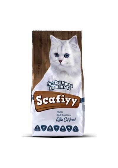 Scafiyy Tavuklu Yavru Kedi Maması  12 KG