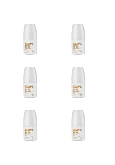 Stay Fresh Deo Roll On Cotton 50 Ml Kadın 6 Adet Rolon