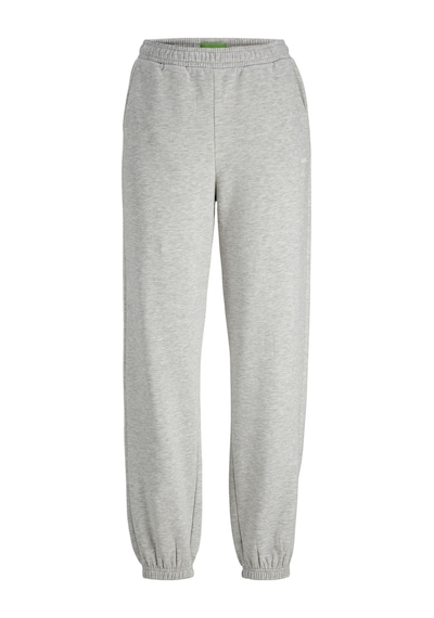 Jack & Jones Kadin Lastikli Paça Sweat Pantolon - Abbie - 12223960 Light Grey Melange