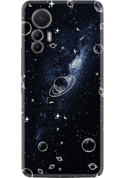 Xiaomi 12 Lite Kılıf Resimli Desenli Silikon Platinium Series Samsung Galaxy Uyumlus 1898