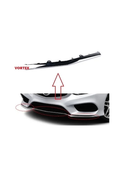 Mercedes - Ön Tampon Alt Nikelaj Orta Amg W212 2013-