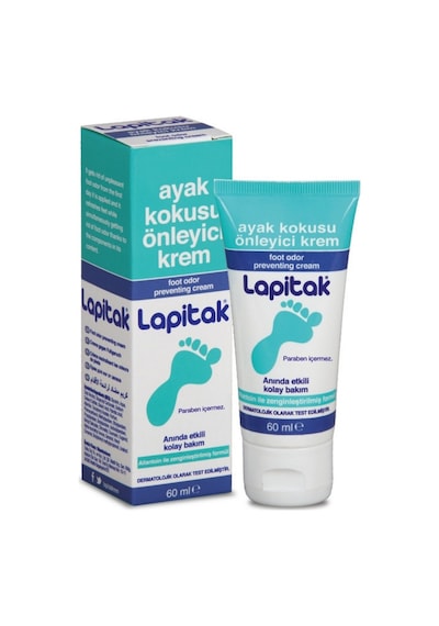 Lapitak Ayak Kokusu Önleyici Krem 3 x 60 ML