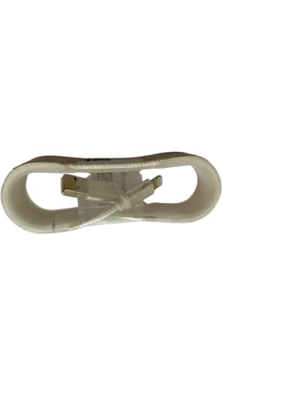İphone Kabloları İos Telefonlarla Uyumlu Hasır Şarj Ve Data Kablosu Beyaz
