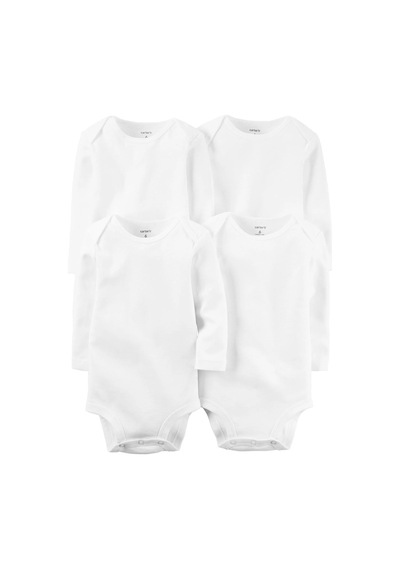 Carter's Layette Bebek 4'lü Body Set 1l930610 Beyaz 001