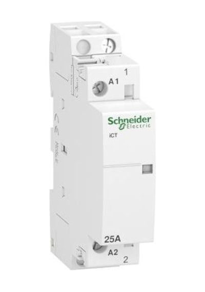 Schneider Electric A9c20731, 25 Amper, 1na, Sessiz Kontaktör, 230-240 Volt Ac, 1 Kutuplu