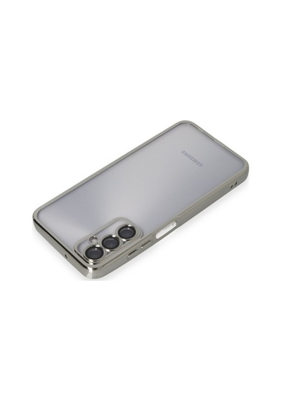 Samsung Galaxy  Uyumlu,  A05s Kılıf Razer Lensli Silikon - Gümüş