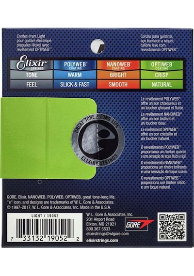Elixir Optiweb Light Elektro Gitar Teli 10-46