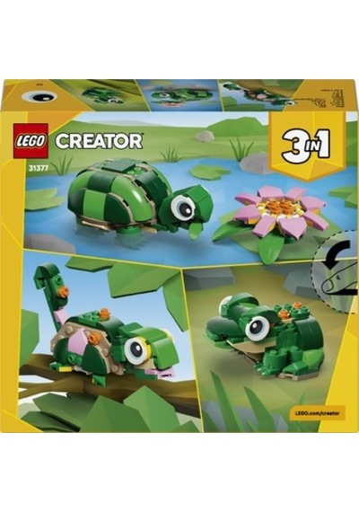 7 Yaş Ve Üzeri İçin 3'ü 1 Arada Kaplumbağa Ve Nilüfer Çiçeği Seti