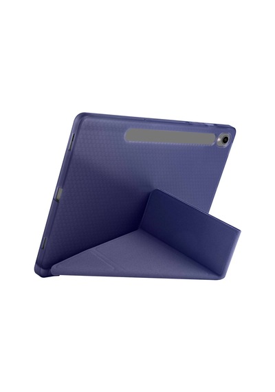 Galaxy Uyumlu Tab S10 Fe Kılıf Tri Folding Kalem Bölmeli Standlı Kılıf Tablet Kılıfı
