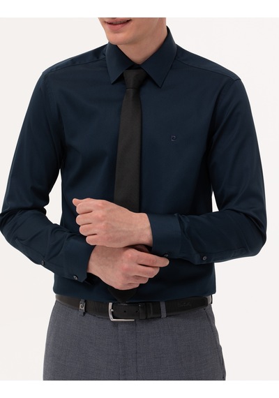 Pierre Cardin Erkek Lacivert Gömlek Basic 50268201-vr033