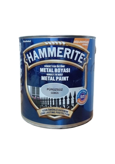 Marshall Hammerıte Metal Boyası Çekiçlenmiş 2,5Lt Gri