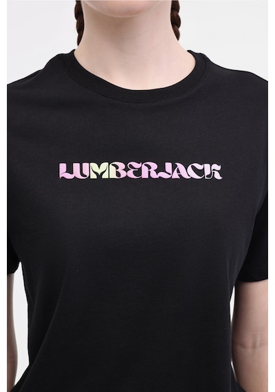 Lumberjack Wl Venus 11md1052 5fx Siyah Kadın Kısa Kol T-shirt 000000000102014963 SIYAH