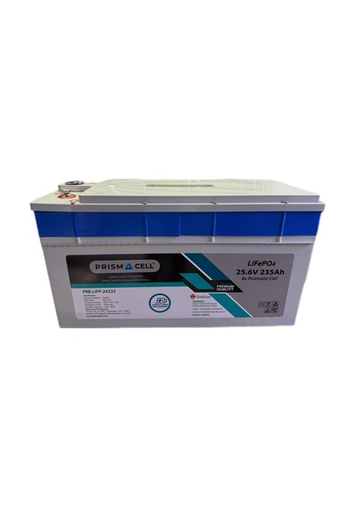 Lifepo4 Akü 235ah 25.6 Volt Turbo Fast Chargıng Karavan, Marin, Solar Yaşam Aküsü