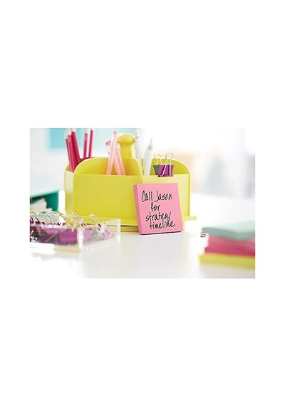 Pop-up Notlar, 3x3 İnç, 12 Ped, Amerika'nın 1 Numaralı Favori Yapışkan Notları, Beachside Café Koleksiyonu, Pastel Renkler, Geri Dönüştürülebilir R330-12ap