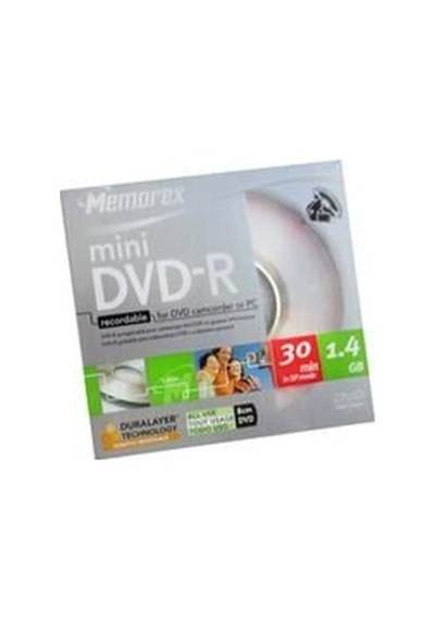 Memorex Mini Dvd-r 1.4 Gb Kamera Kayıt Dvd