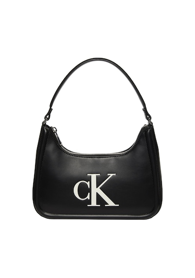 Calvin Klein Lv04f3230g3l2 Sandi Square Kadın Omuz Çantası Siyah - Beyaz