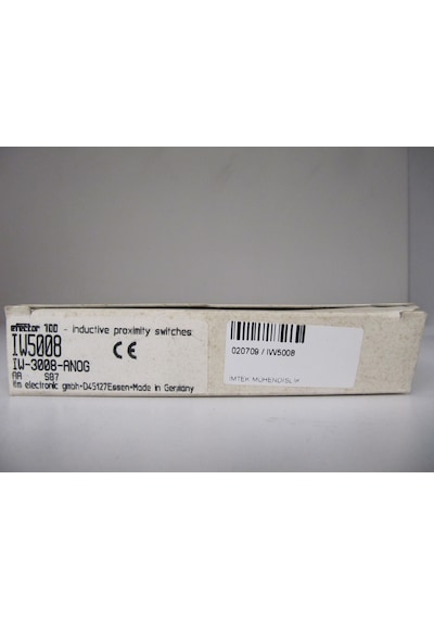 Ifm Iw5008 Inductive Sensor