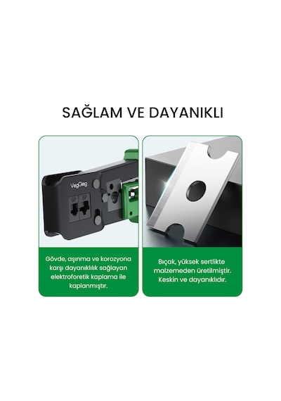 Veggieg 6p/8p Cat8 Cat7 Cat6 Rj45 Ethernet Jack Pensesi Rj11 Rj12 Telefon Kablosu Jak Kesme Soyma Sıkma Aleti 80468982
