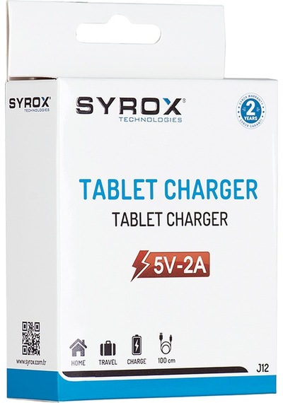 Syrox J12 Tablet Şarj Aleti Micro Usb Giriş 5V 2A