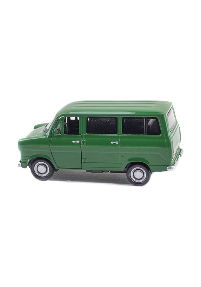 Metal Ford Çiçek Abbas Çek Bırak Oyuncak Minibüs Yeşil 13 Cm