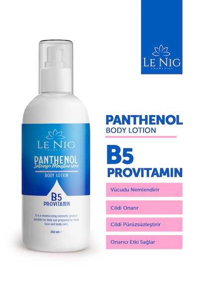 Le Nig Panthenol & B5 Provitamin Nemlendirici Vücut Losyonu 250 ML