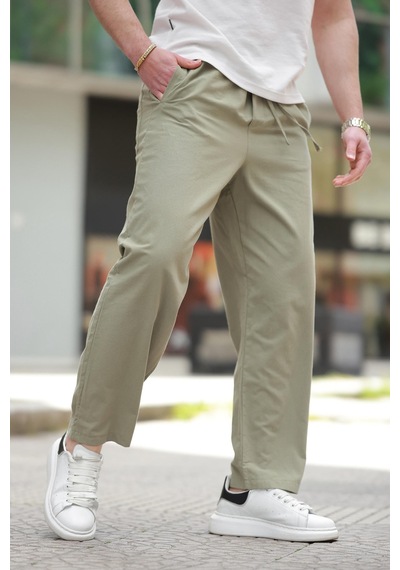 Madmext Mint Yeşili Rahat Kesim Erkek Pantolon E6561 Madmext Mint Yeşili Rahat Kesim Erkek Pantolon E6561