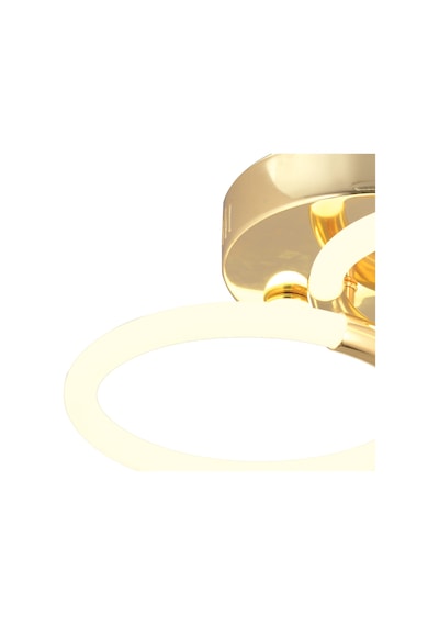 Honos 2'Li Gold 32 Watt Ledli Modern Koridor, Yatak Odası Salon Plafonyer Led Avize