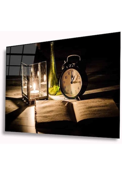 Zaman Cam Tablo 4mm Dayanıklı Temperli Cam