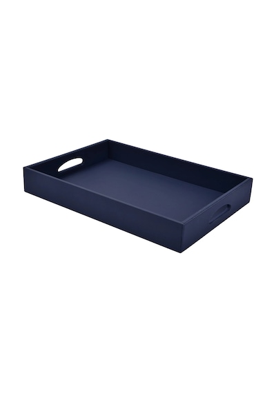 Lacivert Bodrum Tepsi 35 50 7 Cm Renkli
